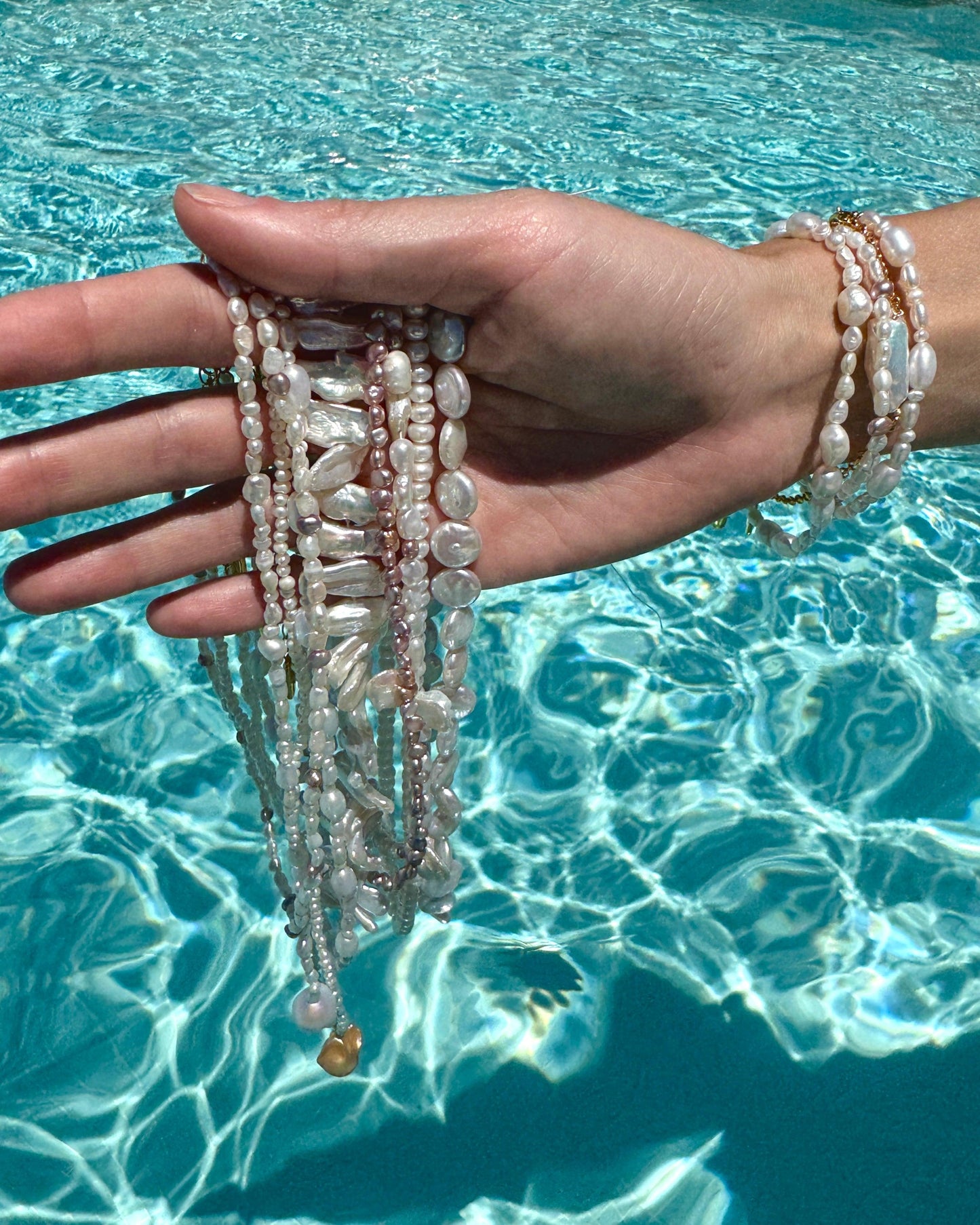 PULSERA PERLA MAR