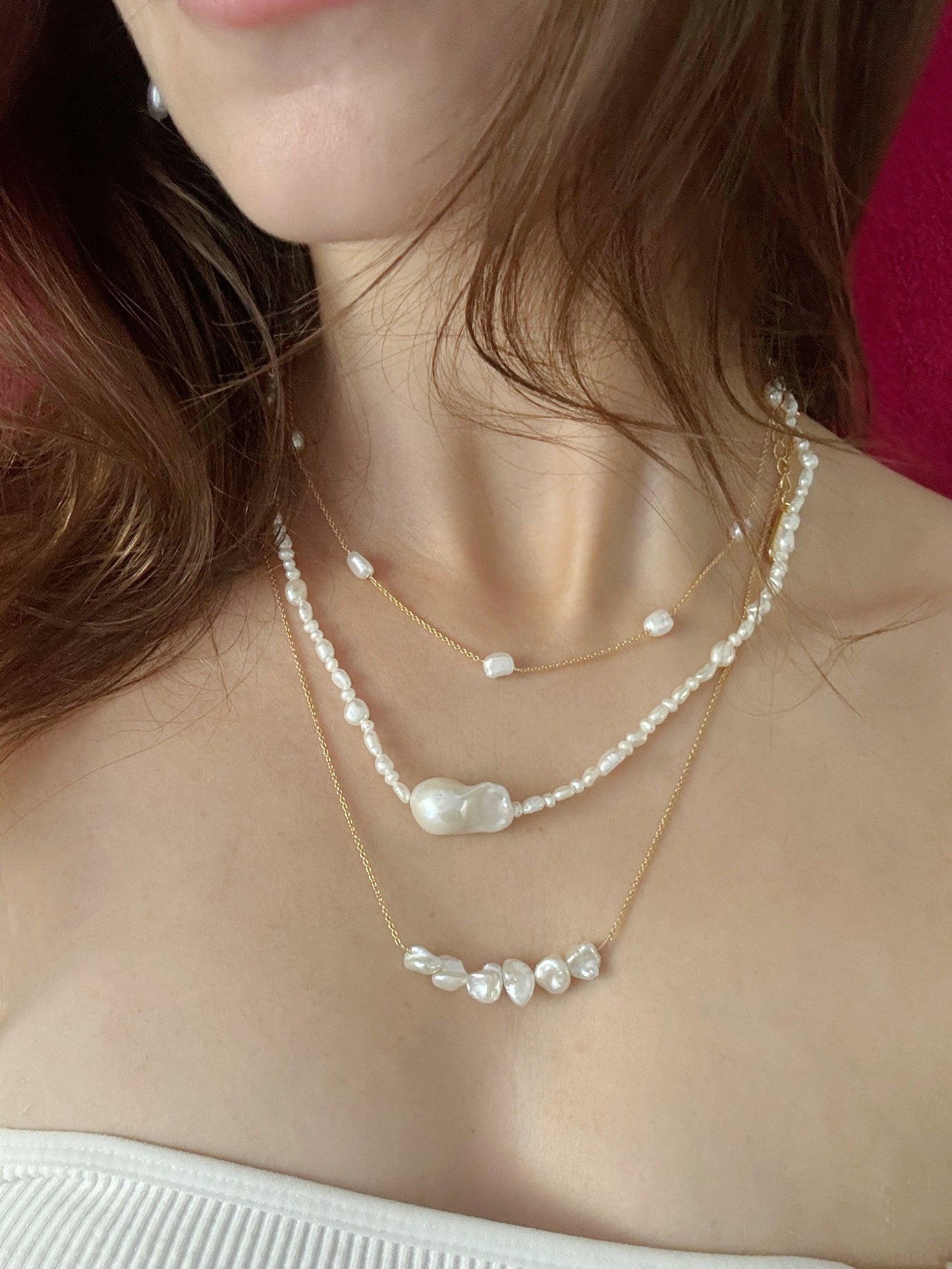 CALAMO II PEARL NECKLACE